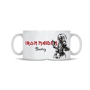 Iron Maiden White Mug